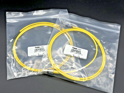 2 Thorlabs 780HP Custom Fiber Patch Cords 1m | New Unused