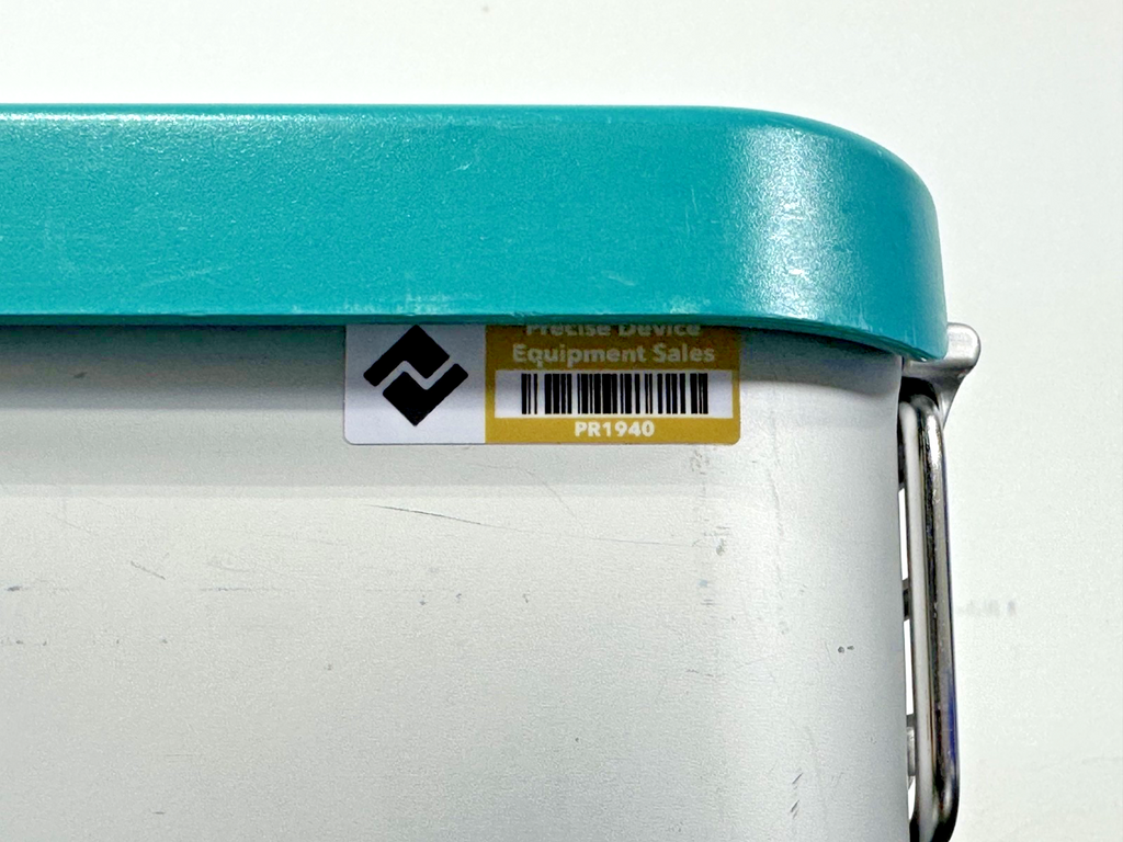 Aesculap PrimeLine Rigid Instrument Container Case Filter Teal Lid Germany6