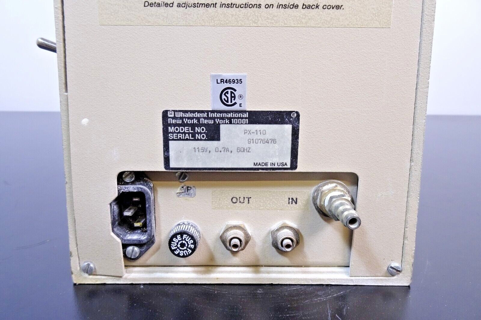 Pindex System PX 110 Dental Laser Drilling System7