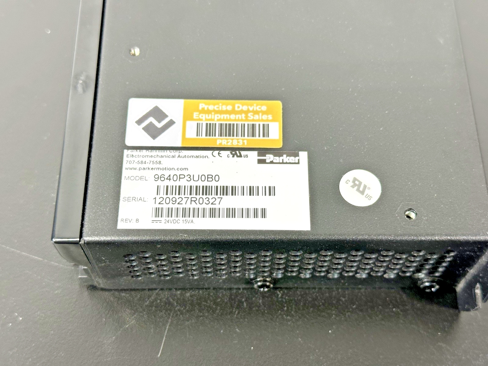 Parker ACR9000 9640P3U0B0 Ethernet Powerlink Motion Controller 24VDC5