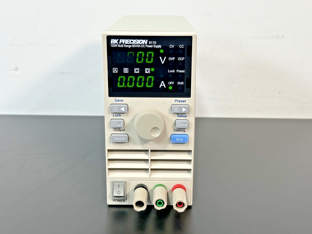 B&K Precision 9110 100W Multi Range DC Power Supply 60V 5A Tested Working0