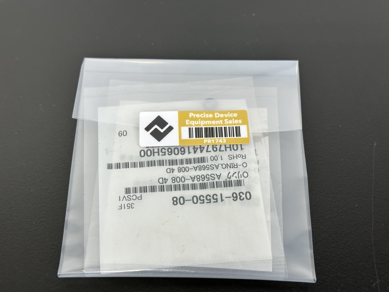 Shimadzu 036 15550 08 AS568A 008 4D O Ring Lot of 2 New Sealed2