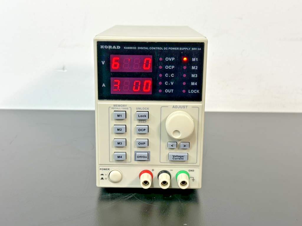 KORAD KA6003D Digital Control DC Power Supply 60V 3A Used Tested Working0