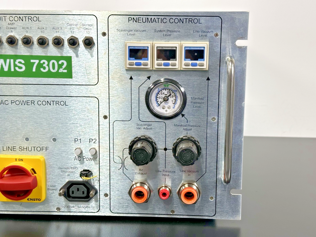 AWIS 7302 Branch Circuit & Pneumatic Control Unit Semiconductor System 208V2
