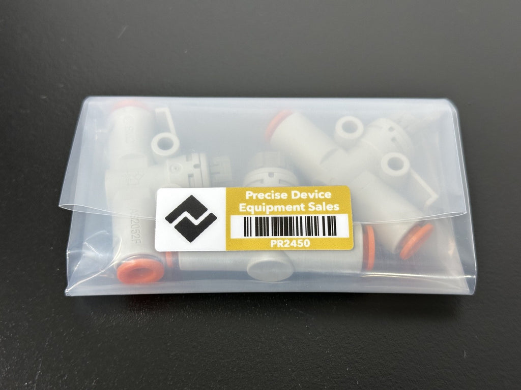 Lot of 3 SMC AS2052F Pneumatic Speed Flow Control Valves5