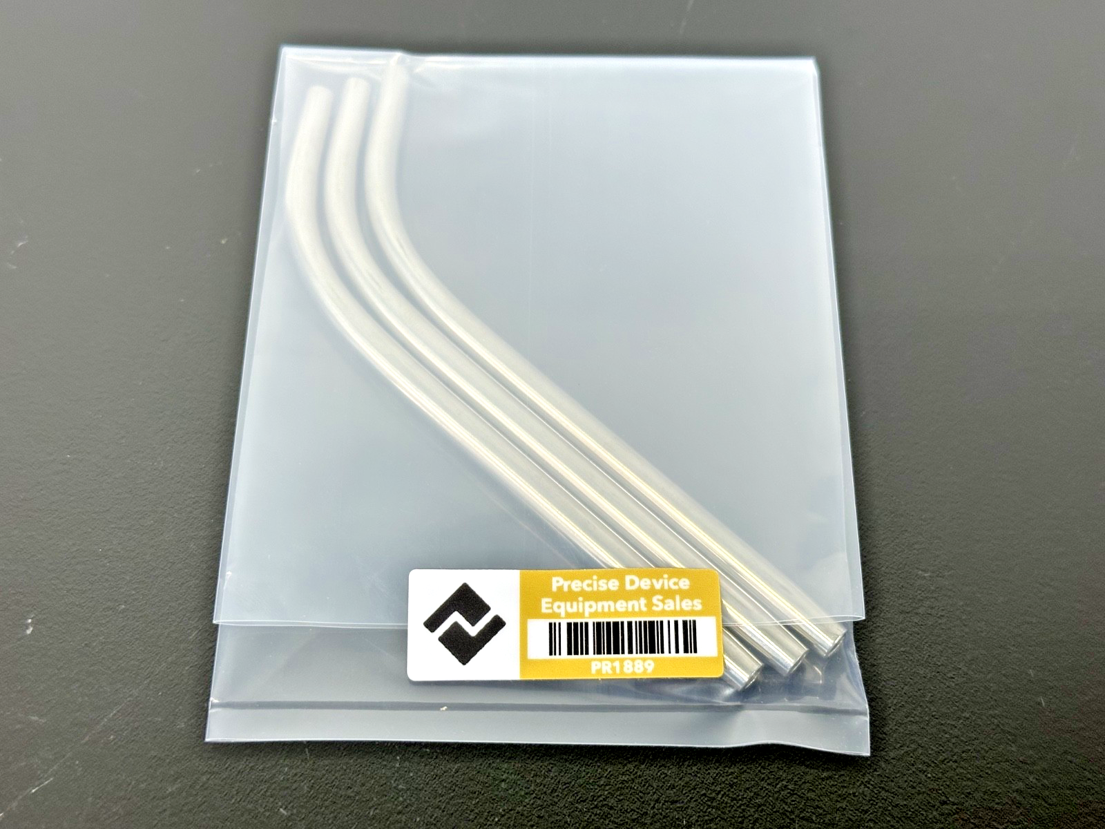 Lot of 3 Aesculap DF775R 5mm 140mm Stainless Dental Suction Tips3