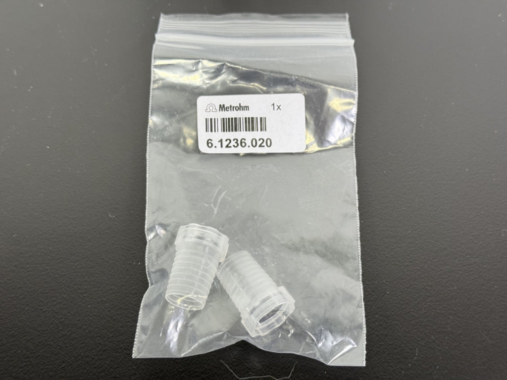Metrohm 6.1236.020 Plastic Threaded Adapter Fitting – New OEM0