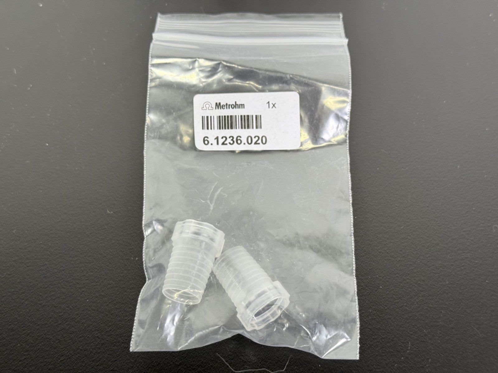 Metrohm 6.1236.020 Plastic Threaded Adapter Fitting – New OEM0