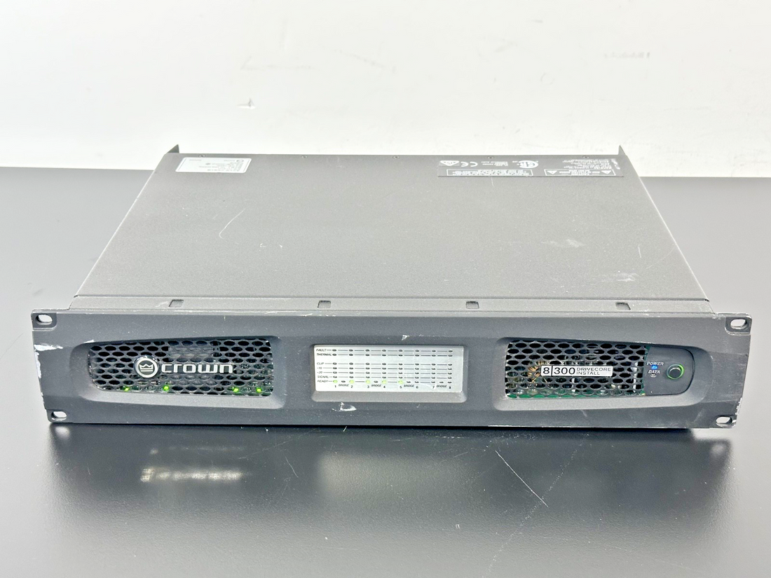 Crown DCi 8|300 DriveCore Install 8 Channel Rack Mount Power Amplifier0