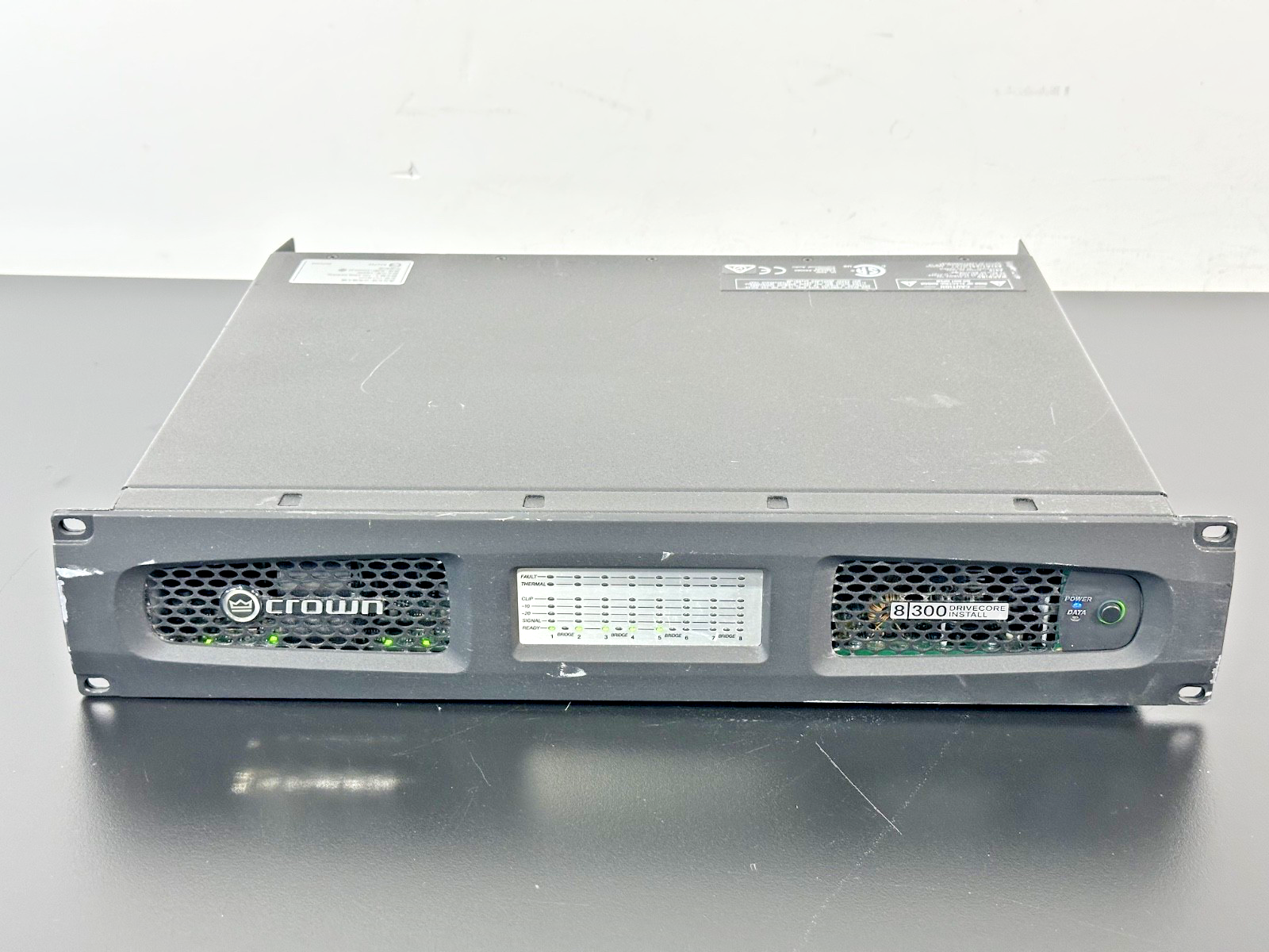 Crown DCi 8|300 DriveCore Install 8 Channel Rack Mount Power Amplifier0