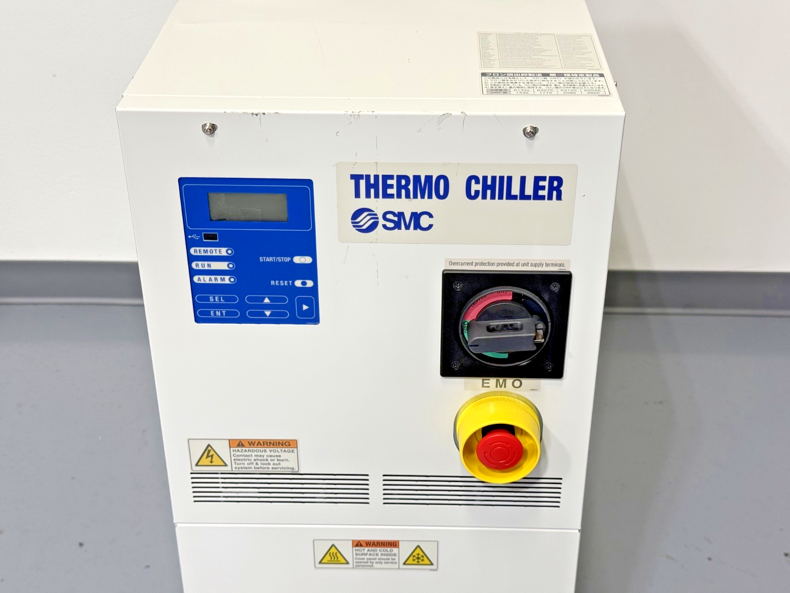SMC HRZ010-WS-CFZ 10kW Thermo Chiller 200-208V 3PH Water Cooled 20212