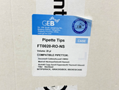 GEB FT0020 RO NS 20µL Filtered Sterile Pipette Tips 4,800/Case New Open Box2