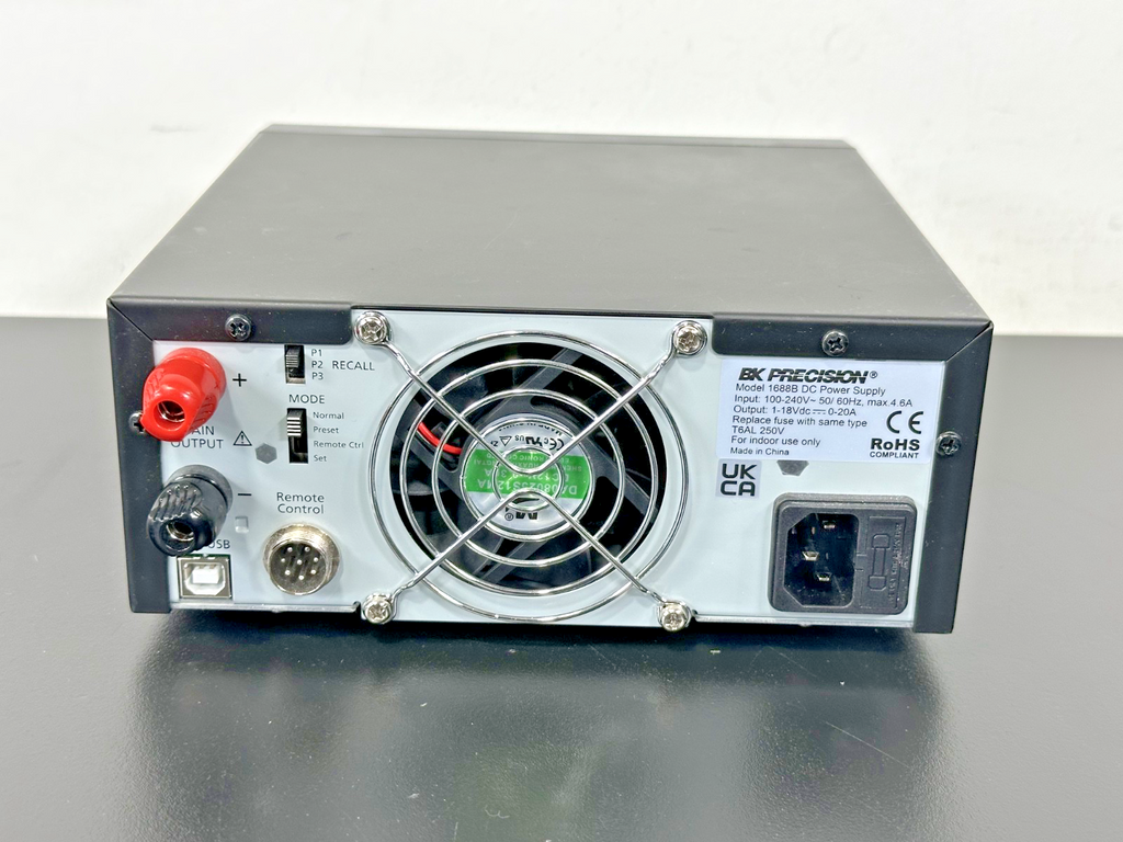 B&K Precision 1688B 1 18V 20A Switching DC Power Supply | Working3