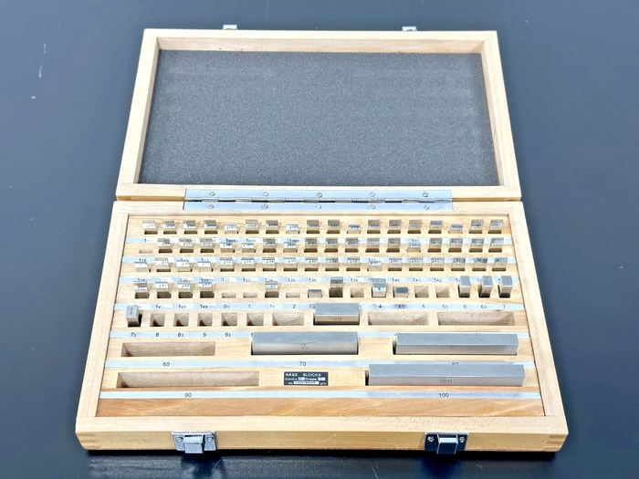 Fowler 53-671-053-0 Metric Grade 0 Gage Block Set |Used Part Accessory Component