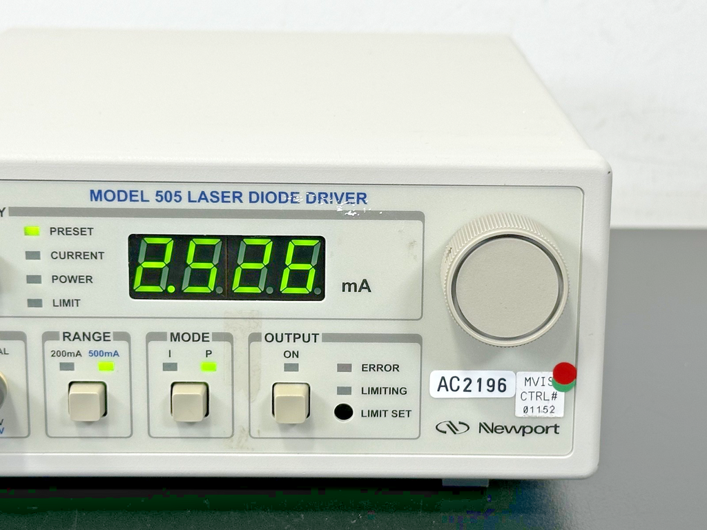 Newport 505 Laser Diode Driver 200mA 500mA Working2