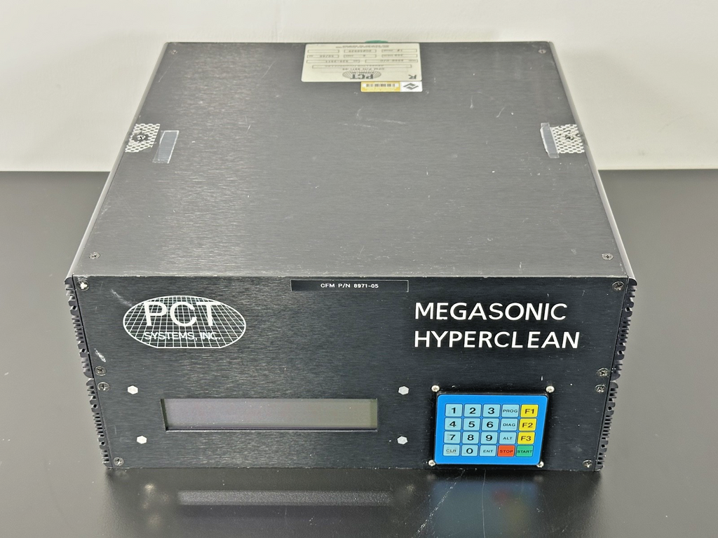 PCT Systems Megasonic Hyperclean 6000 C/C Generator Controller CFM P/N 8971 051