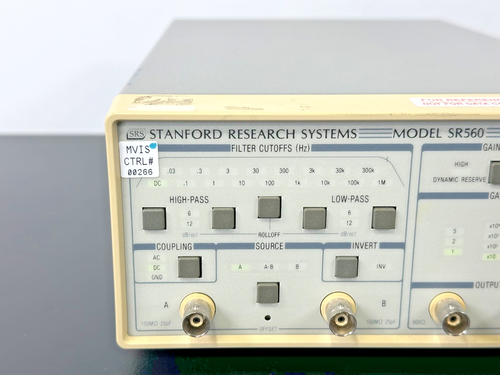 Stanford Research Systems SR570 Low Noise Current Preamplifier DC 1MHz Working1