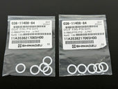 Lot of 2 Shimadzu 036 11408 84 PTFE P10 O Ring Set HPLC LC Seals New0