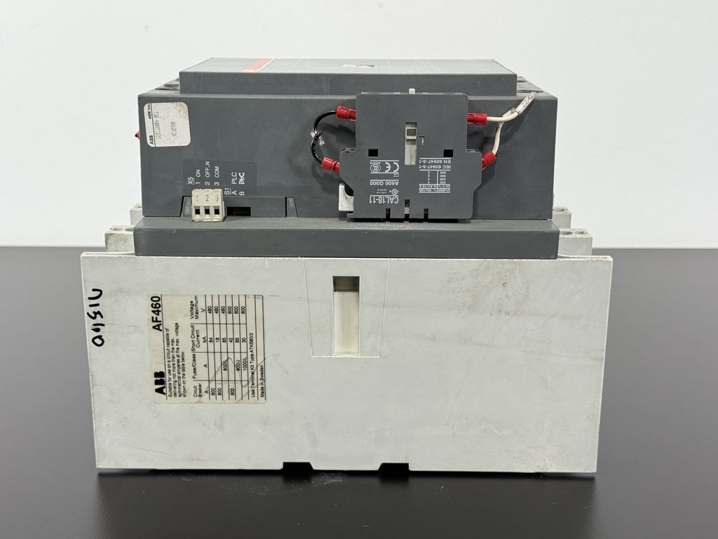 ABB 3 Pole Contactor AF460 30 1000V 650A 500HP, 100 250 Volt AC/DC Coil6