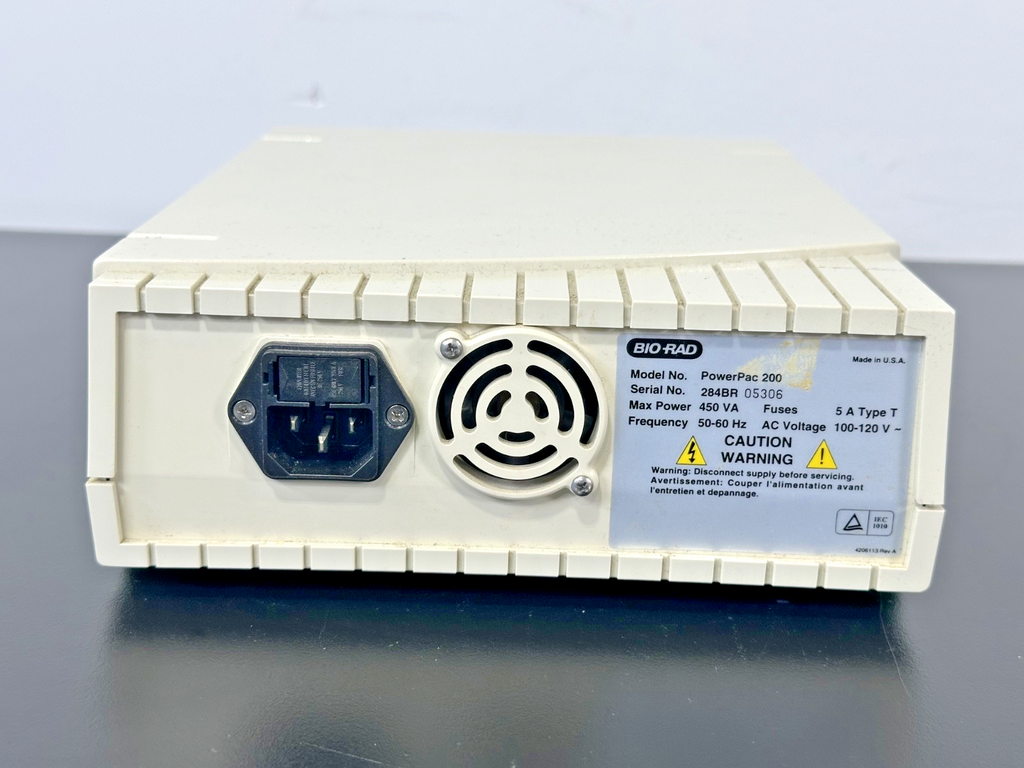 Bio Rad PowerPac 200 Electrophoresis Power Supply1