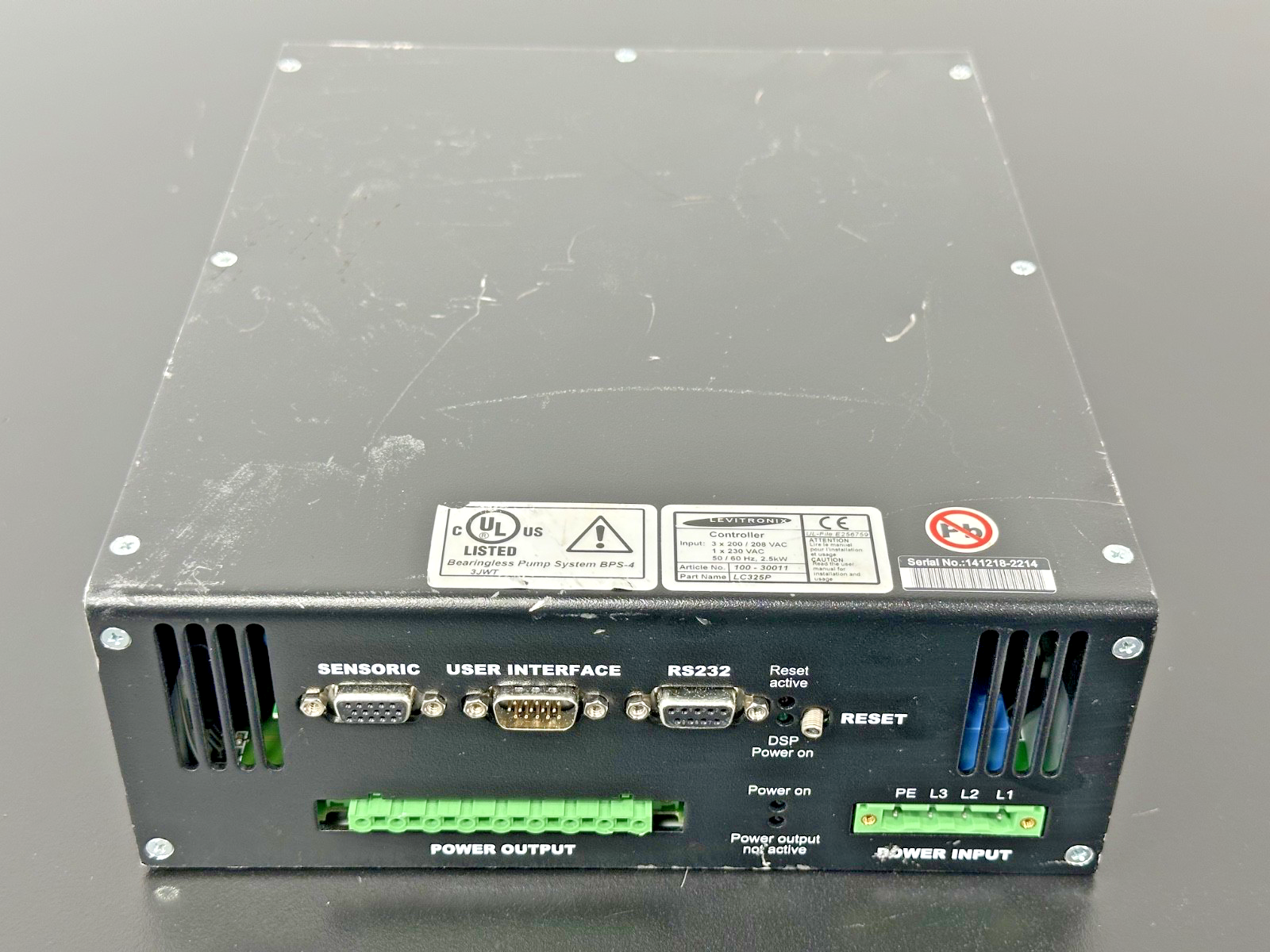 Levitronix LC325P BPS 4 Bearingless Pump Controller 100 30011 2.5kW Used0