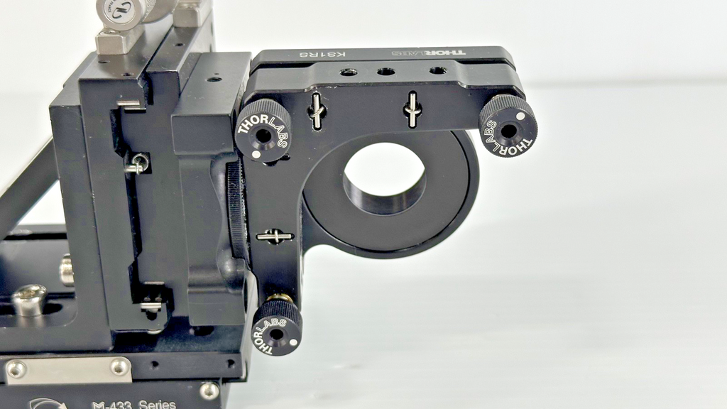 Thorlabs KS1RS Rotation Mount w/ Newport M 433 Multi Axis Stage Assembly8
