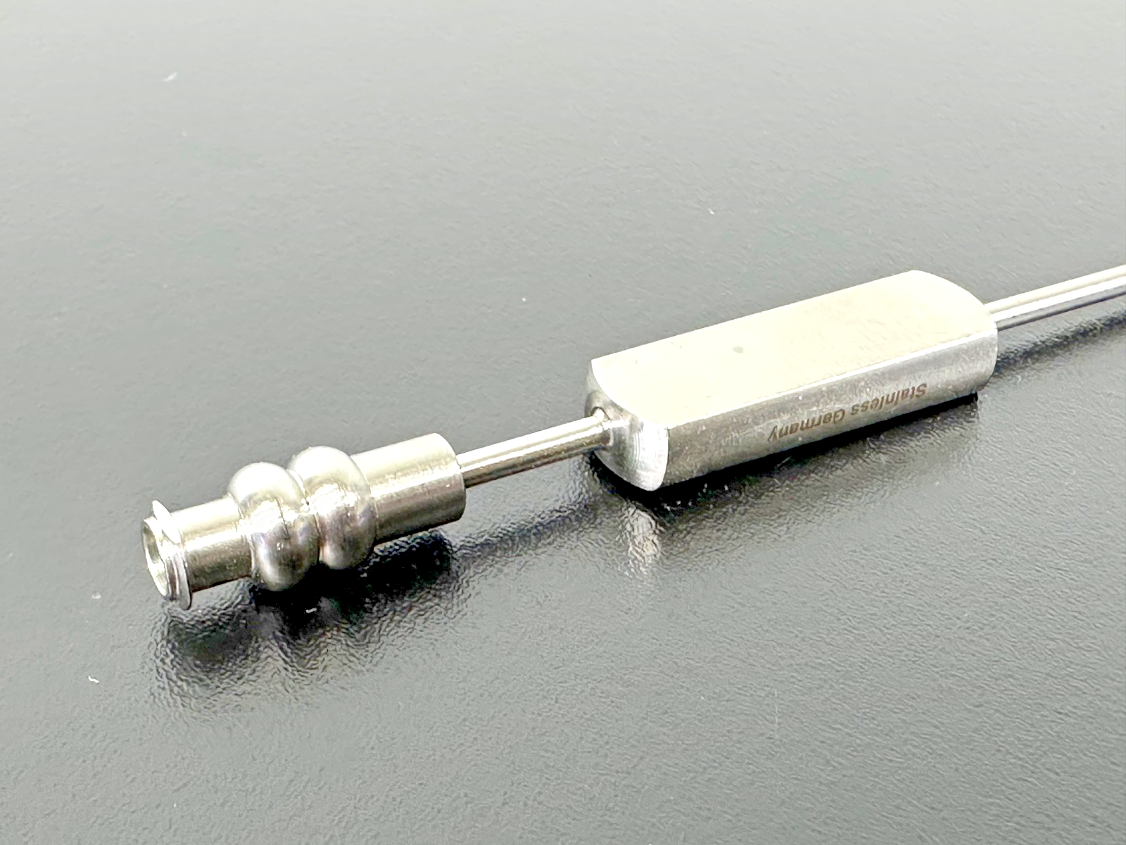 Aesculap MA012R Stainless Steel Curved Cannula Instrument3