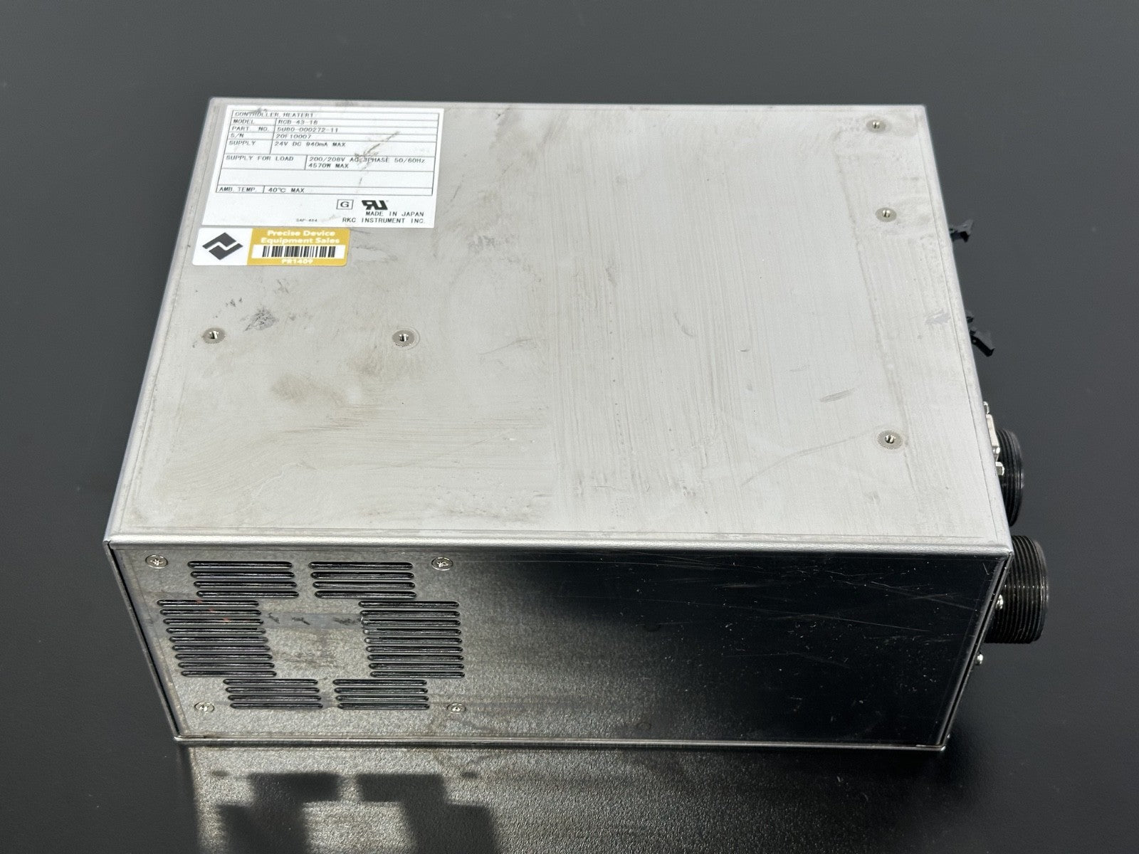 RKC Instrument RCB 43 18 Heater Controller 5U80 000272 11 24VDC 3PH0