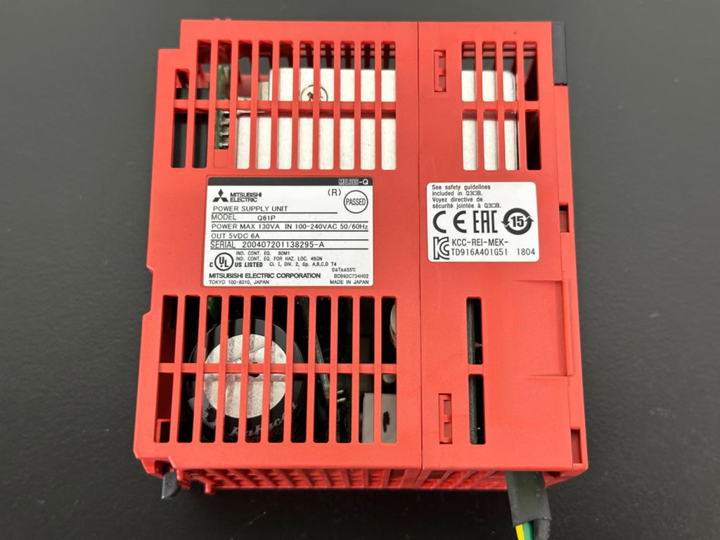 Mitsubishi Electric Q61P MELSEC Q Power Supply Unit 100 240VAC 5VDC 6A4