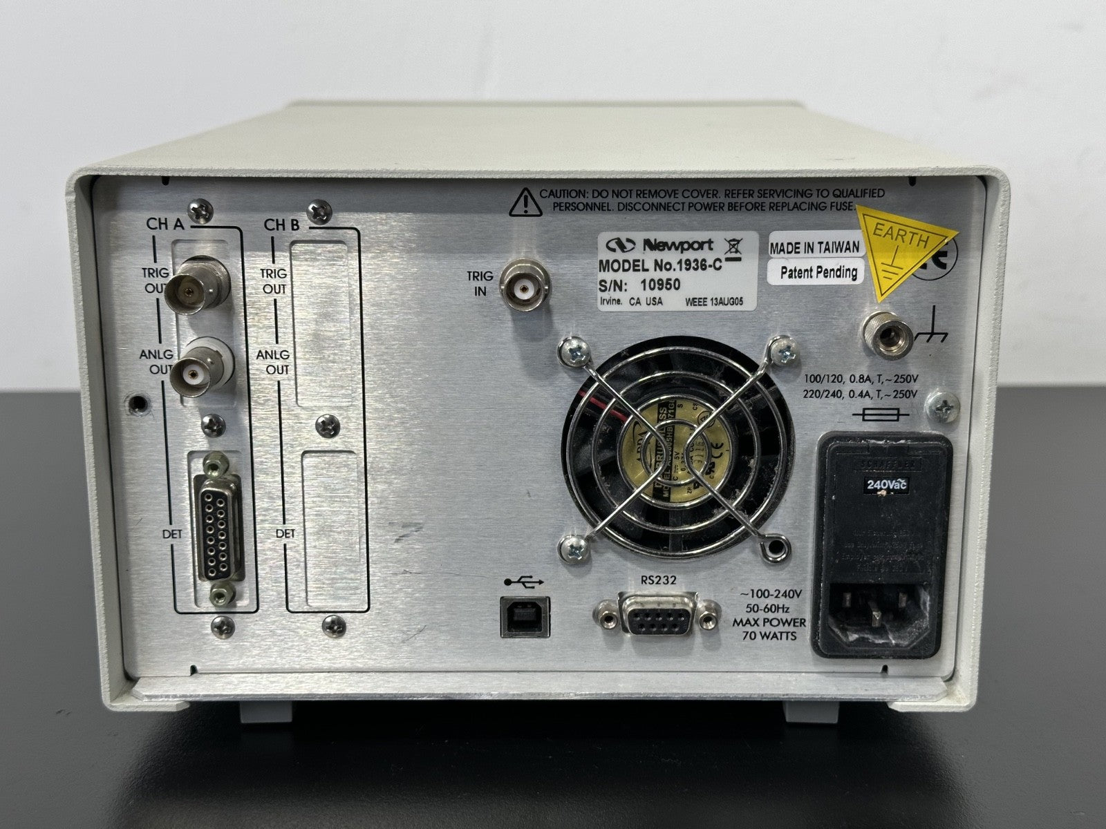 Newport 1936 C Single Channel Optical Power & Energy Meter Working3