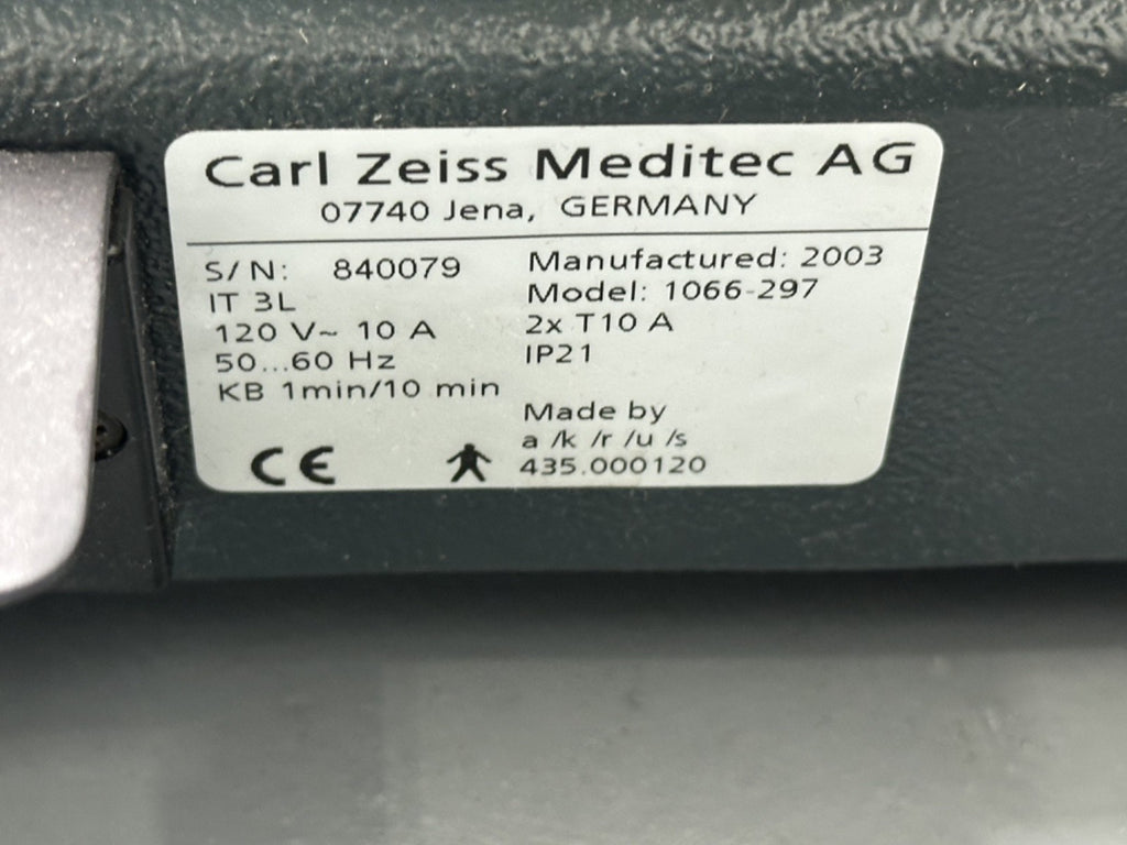 ZEISS 1066 297 Motorized Height Adjustable Equipment Table Workstation6