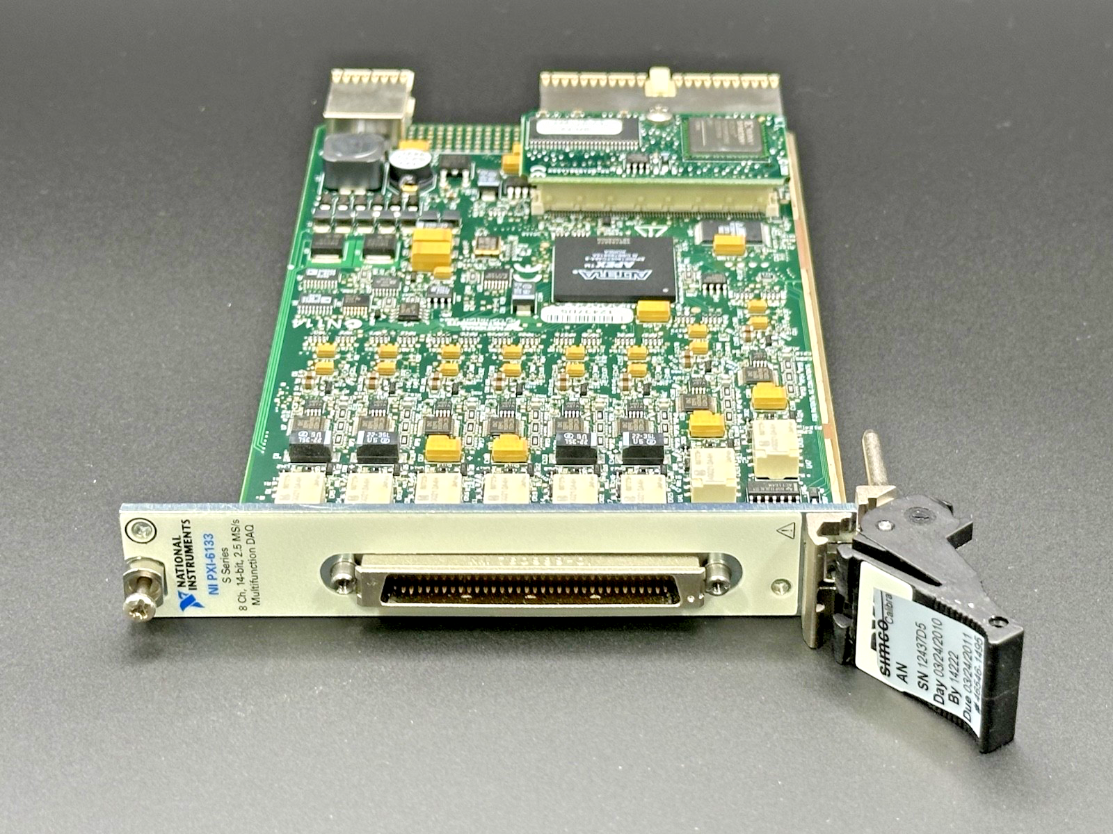 National Instruments NI PXI 6133 S Series 8 Ch 14 Bit Multifunction DAQ Module1