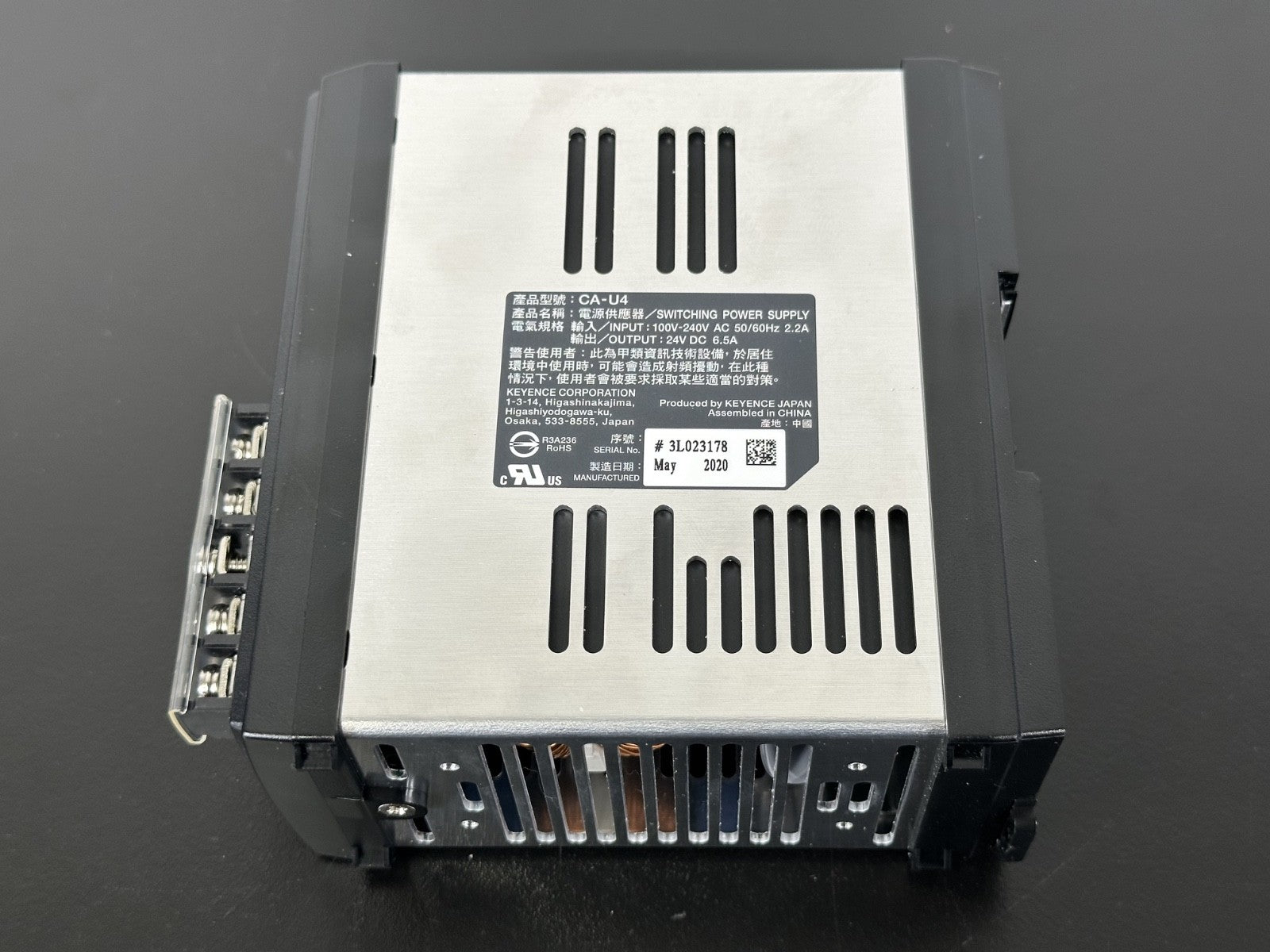 Keyence CA U4 24V DC 6.5A Switching Power Supply Module2