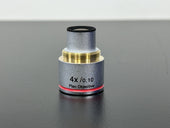 Olympus 4X/0.10 Plan Objective FN20 Microscope Lens1