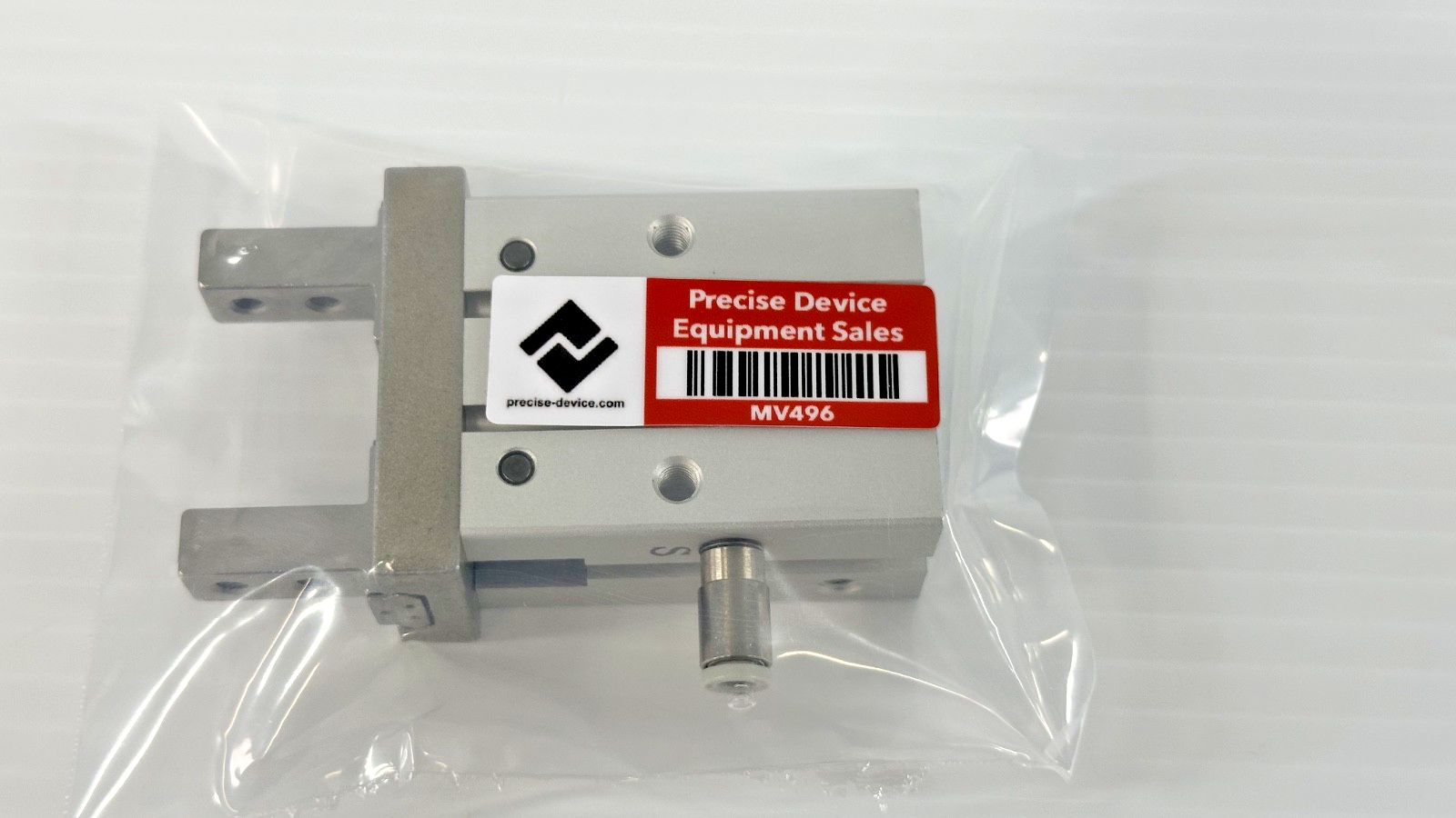 SMC MHZ2 20S Single Acting Parallel Pneumatic Air Gripper w/ Fingers6