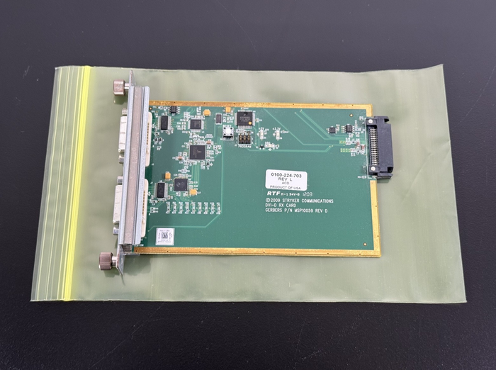 STRYKER COMMUNICATIONS DVI D RX CARD