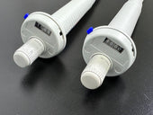 Lot of 2 Eppendorf Reference Adjustable Pipettes 0.5 10uL Germany1