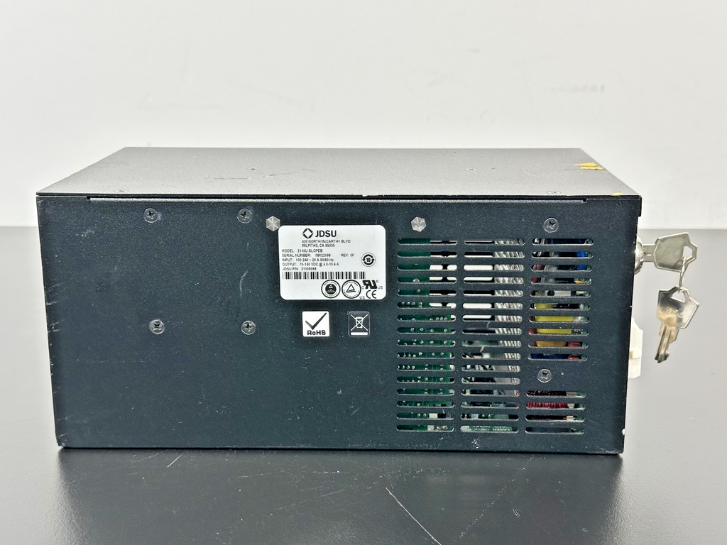 JDSU 2110U SLCPEB Laser Power Supply 70 140V DC 211050682