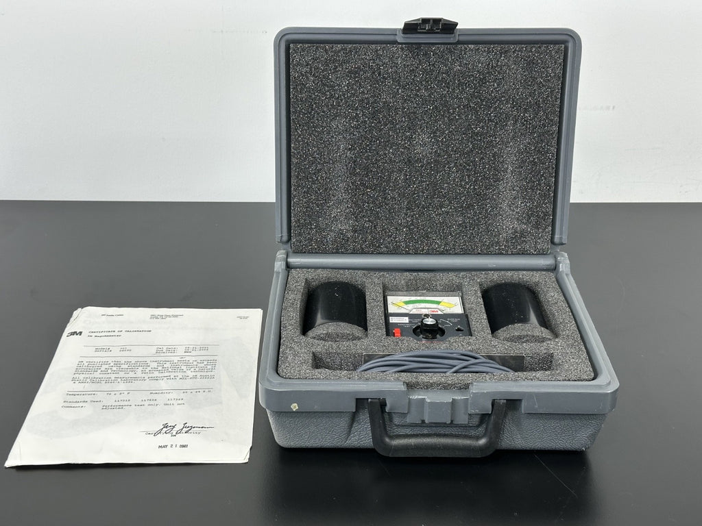 3M 701 Megohmmeter Static Control Surface Test Kit P/N 90179 w/ Case0