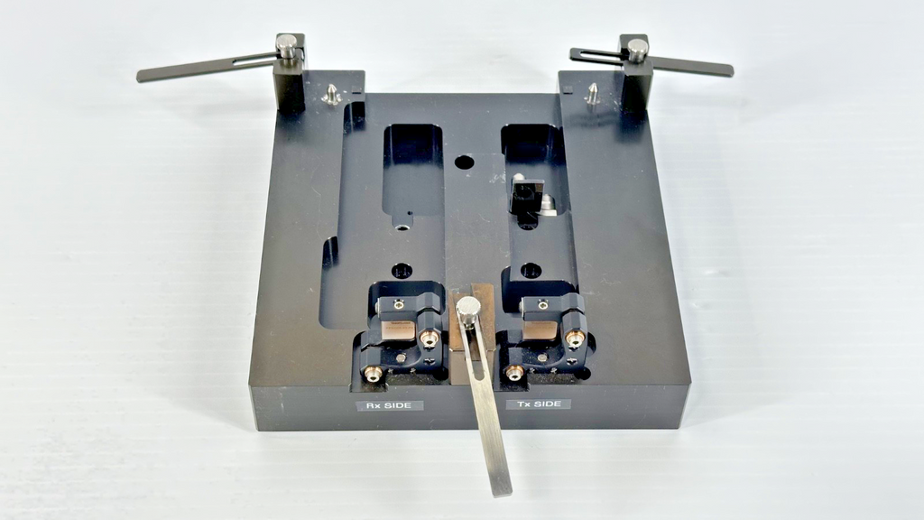 Optical Alignment Test Fixture w/ Dual Adjustable Thorlabs Silver Mirrors0