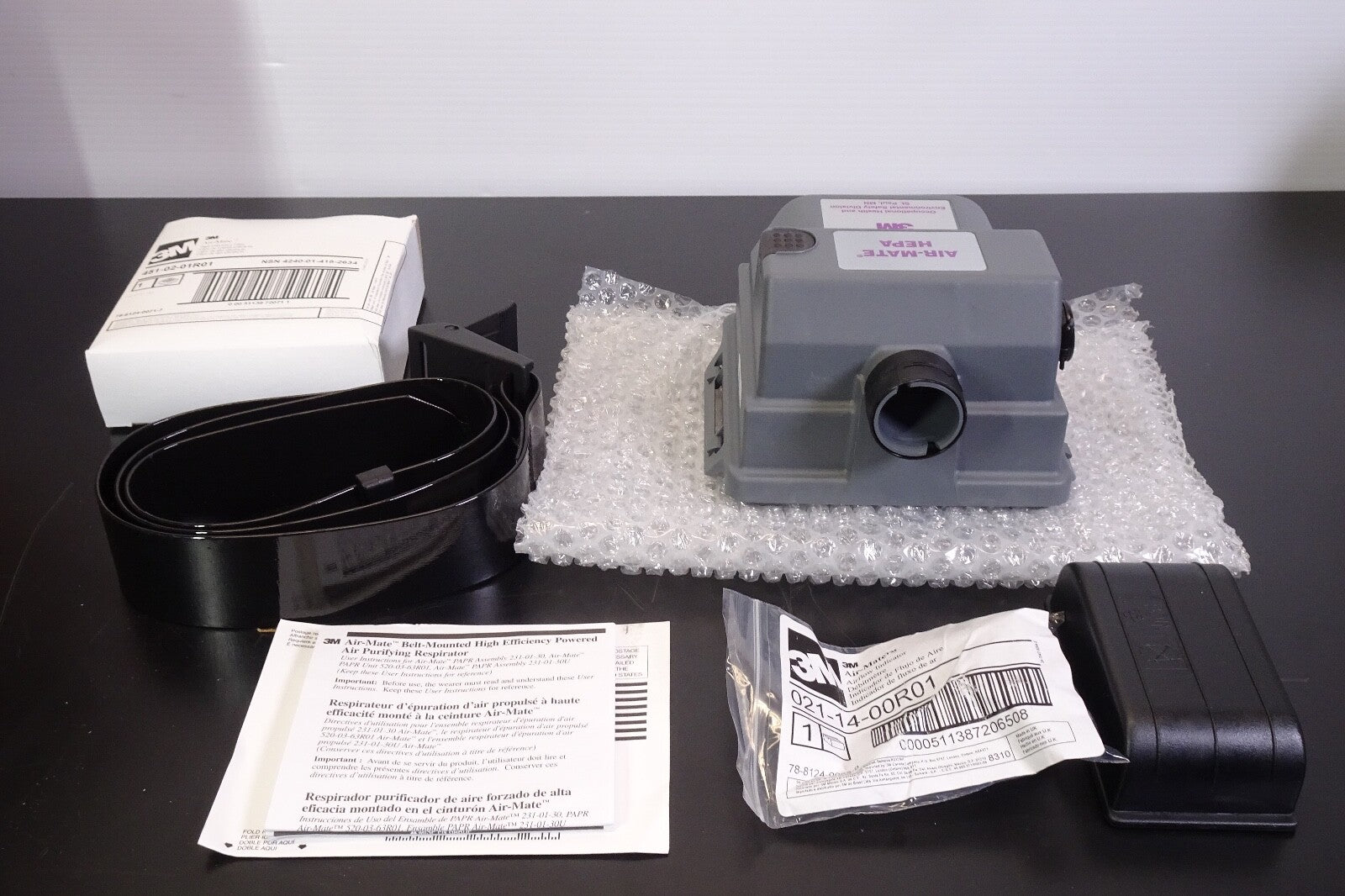 3M Air Mate Belt Mounted Powered Air Purifying Respirator System AMH 1U7