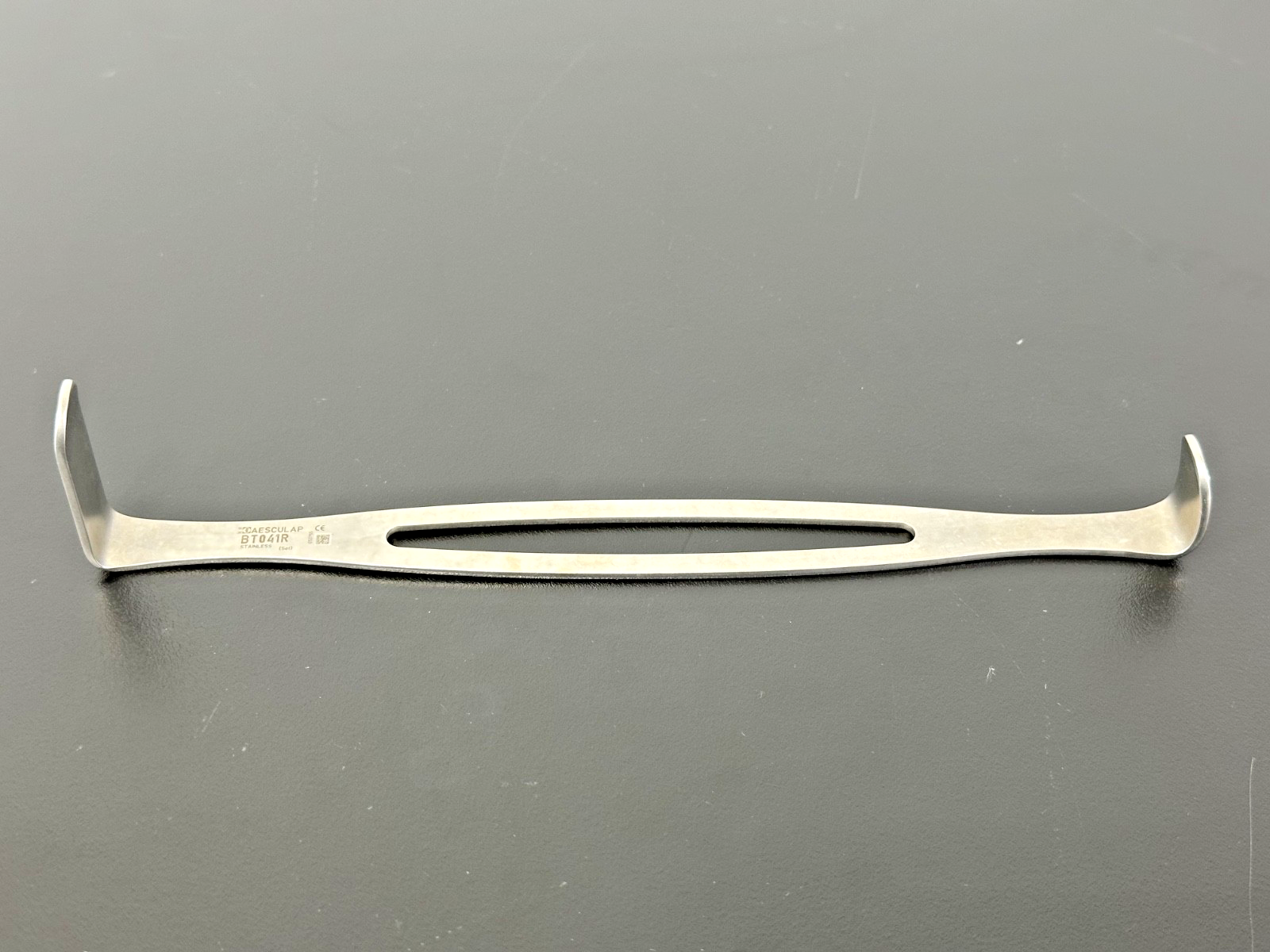 Aesculap BT041R US Army Double Ended Retractor 8.75" Stainless Germany0
