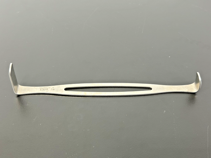 Aesculap BT041R US Army Double Ended Retractor 8.75" Stainless Germany