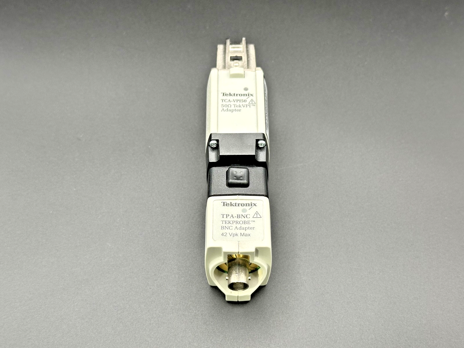 Tektronix TCA VP150 50 Ohm TekVPI Adapter w/ TPA BNC BNC Adapter1