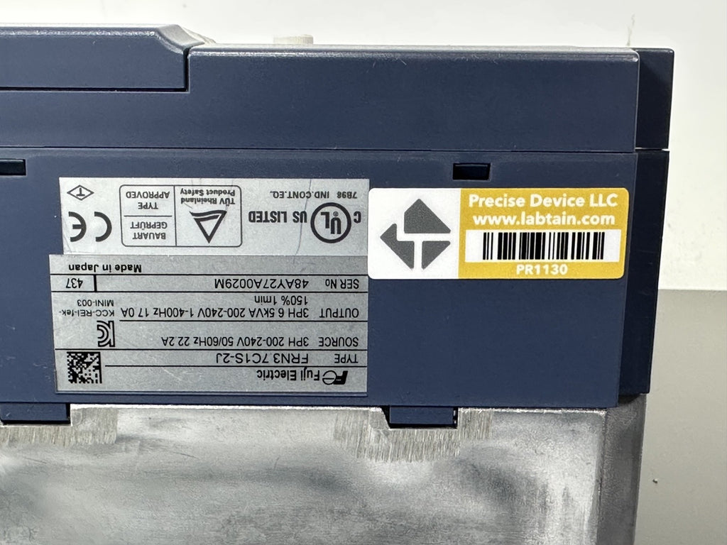 FUJI ELECTRIC FRN3.7C1S 2J DRIVE4