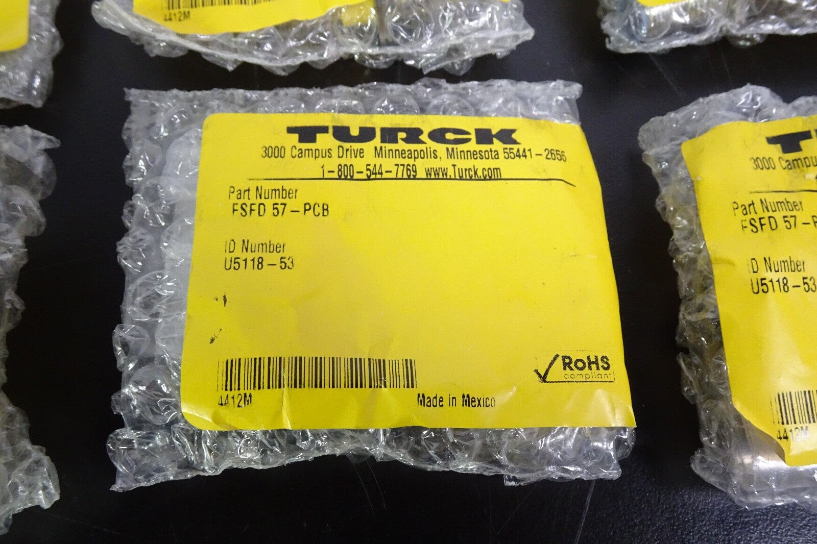 Lot 14) Turck FSFD 57 PCB M Series Connector1