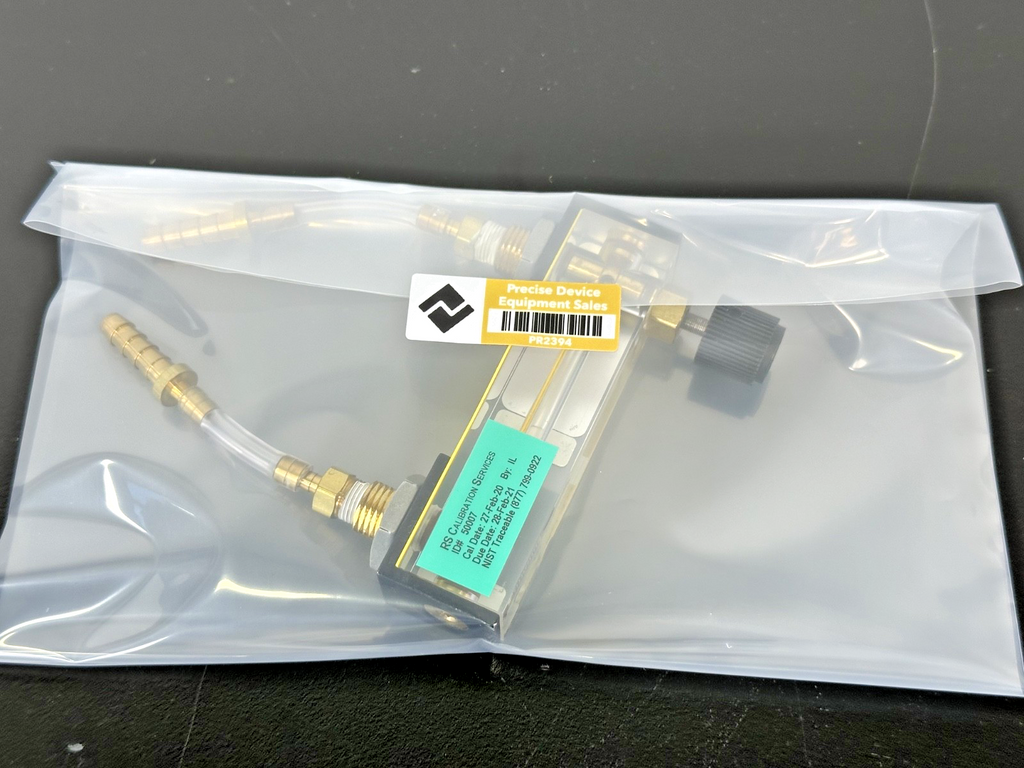 Dakota Instruments 6A0107BV AB Variable Area Air Flow Meter Rotameter Used4