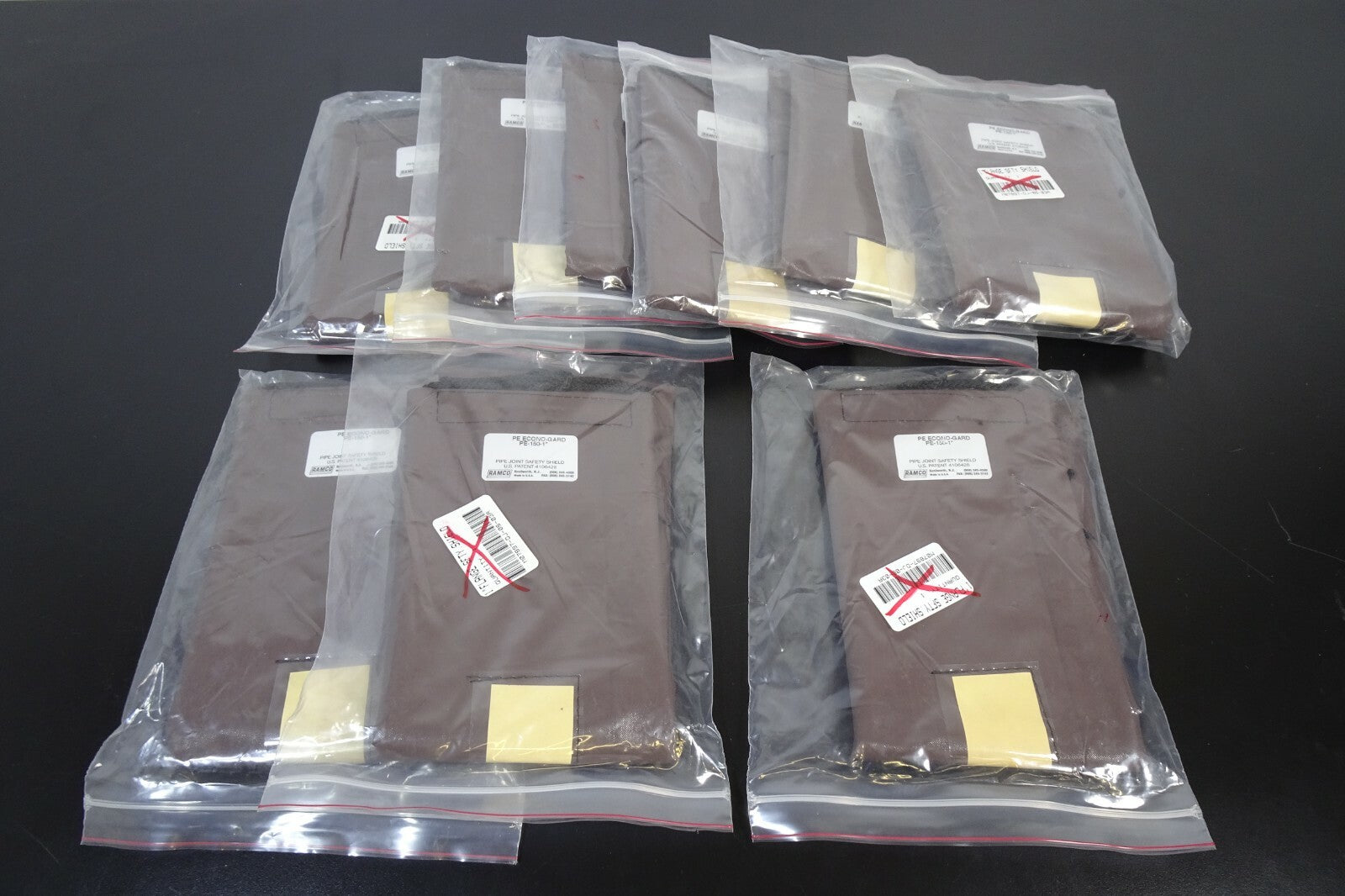 LOT x9] RAMCO PE ECONO GARD PE 150 1 Pipe Joint Safety Sheild 0