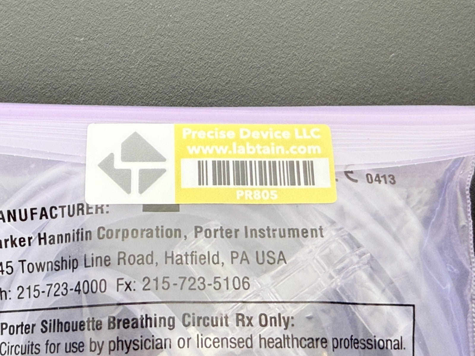 Parker Porter Silhouette Breathing Circuit BX 341 012 Single Use4