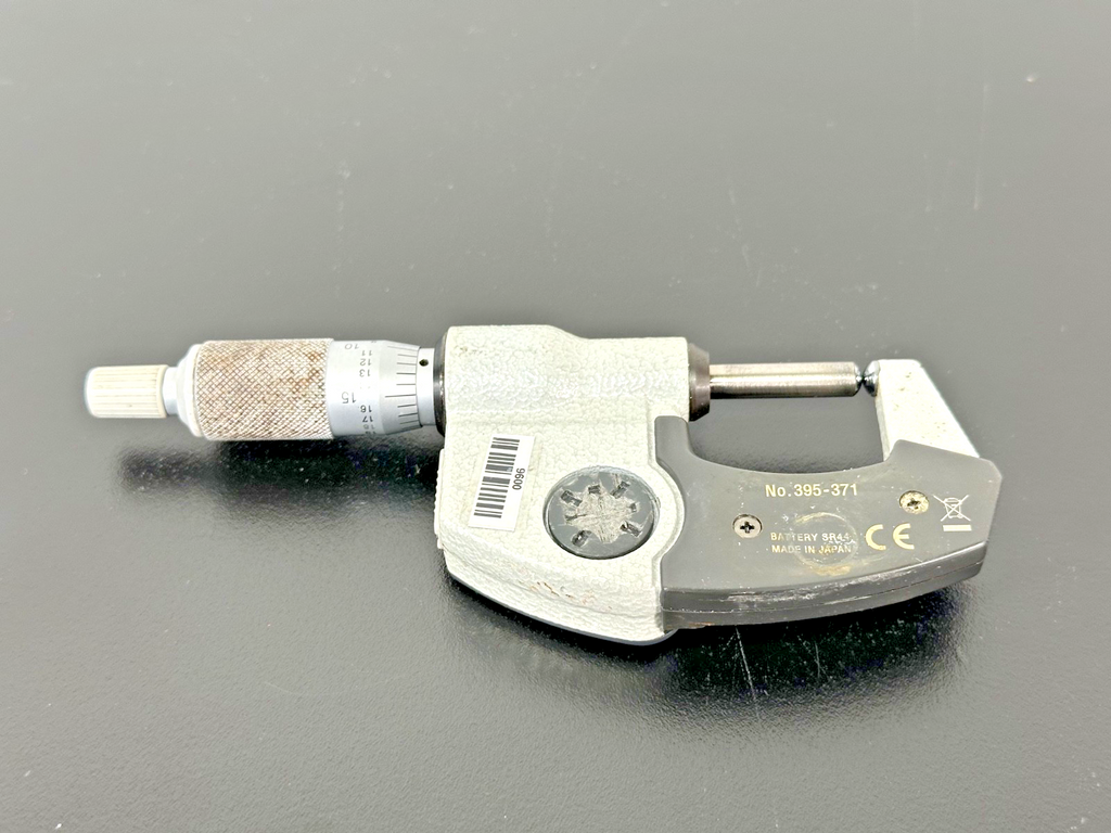 Mitutoyo 395 371 Digital Micrometer 0 1" IP65 Used Untested1
